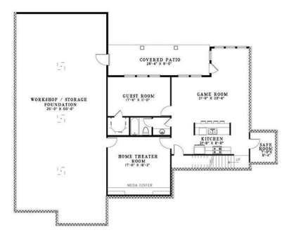 Floorplan 2 for House Plan #110-00639