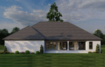 European House Plan #110-00642 Elevation Photo