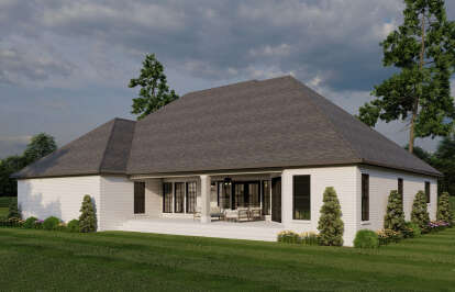 European House Plan #110-00642 Elevation Photo