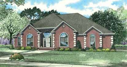 4 Bed, 2 Bath, 2631 Square Foot House Plan - #110-00642