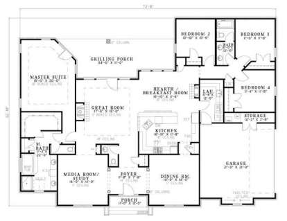 Main Floor  for House Plan #110-00642