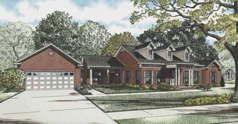 House Plan House Plan #5683 Front Elevation