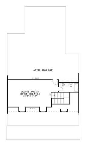 Floorplan 2 for House Plan #110-00647
