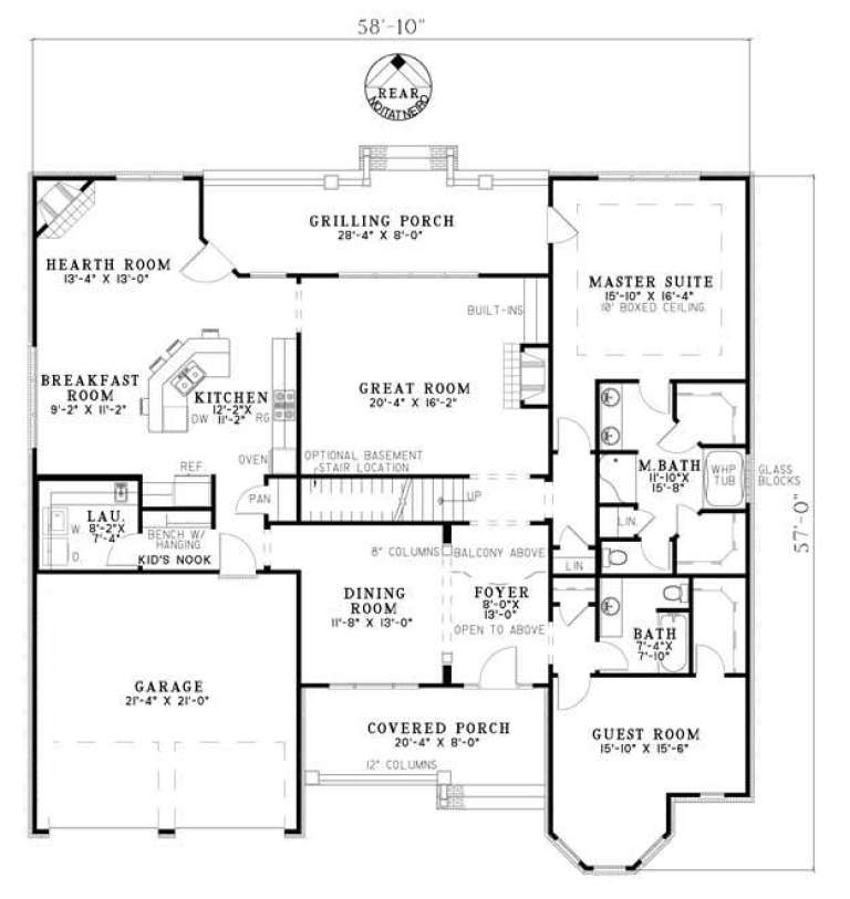 House Plan House Plan #5691 Drawing 1