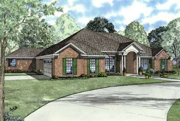 House Plan House Plan #5695 Front Elevation