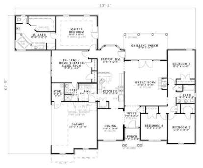 Floorplan 1 for House Plan #110-00655