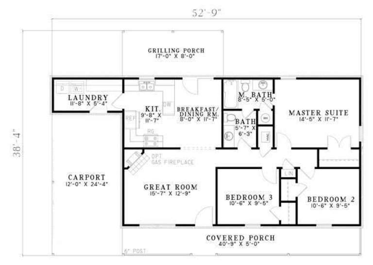 House Plan House Plan #5696 Drawing 1
