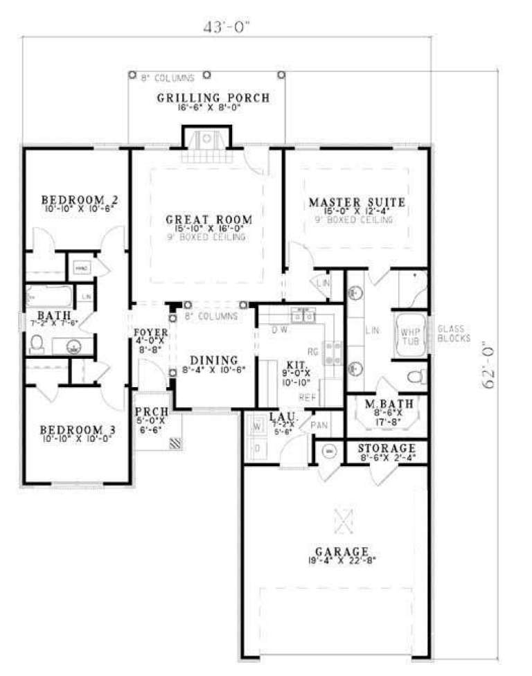 House Plan House Plan #5698 Drawing 1