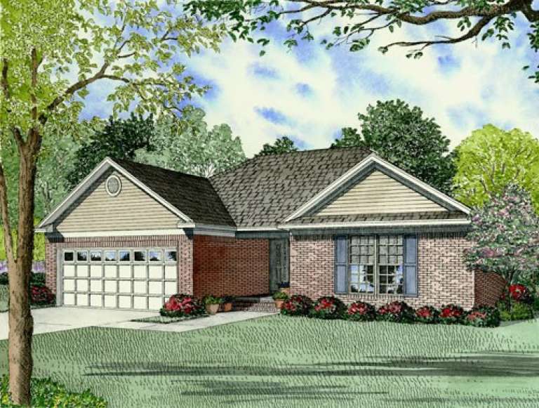 Traditional House Plan #110-00659 Elevation Photo