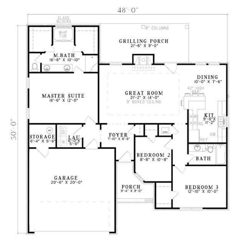 House Plan House Plan #5699 Drawing 1