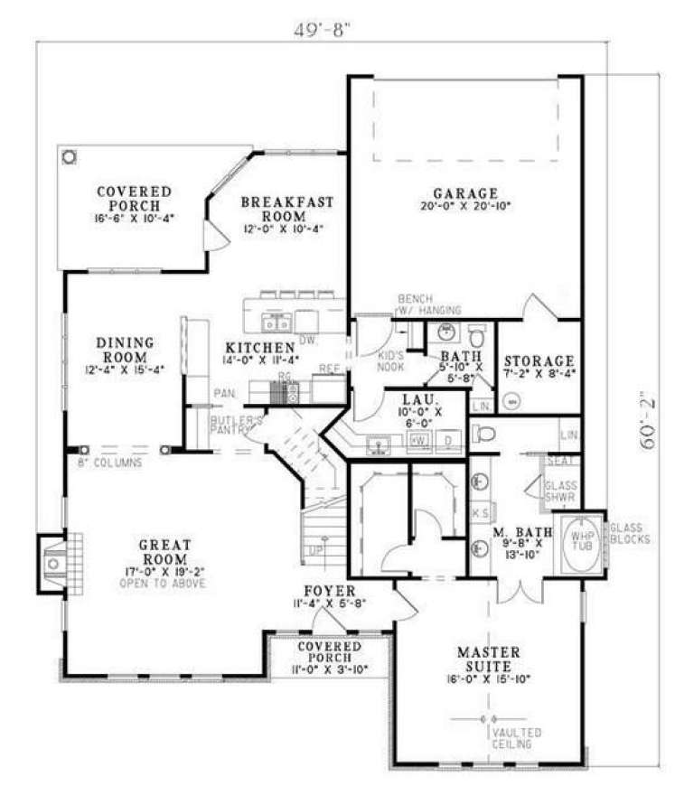 House Plan House Plan #5701 Drawing 1