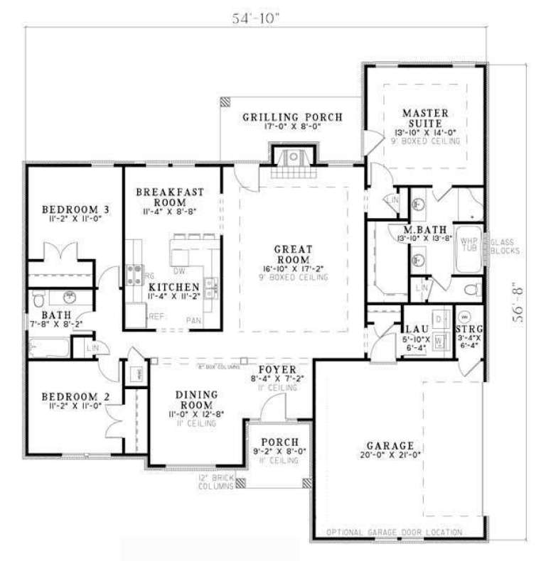 House Plan House Plan #5702 Drawing 1