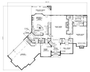 Floorplan 1 for House Plan #110-00663