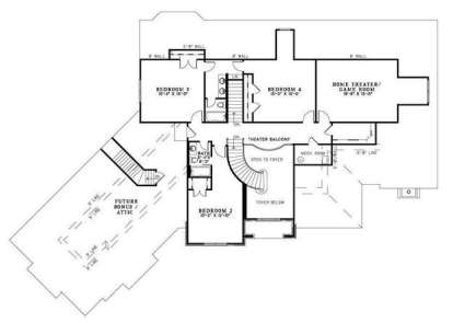 Floorplan 2 for House Plan #110-00663
