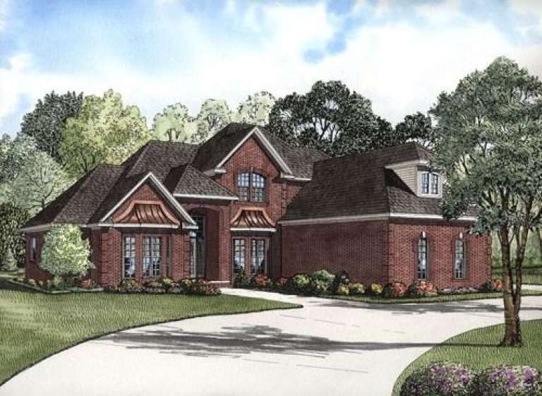 House Plan House Plan #5705 Front Elevation