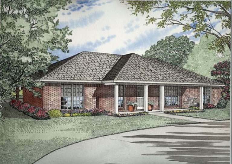 House Plan House Plan #5708 Front Elevation