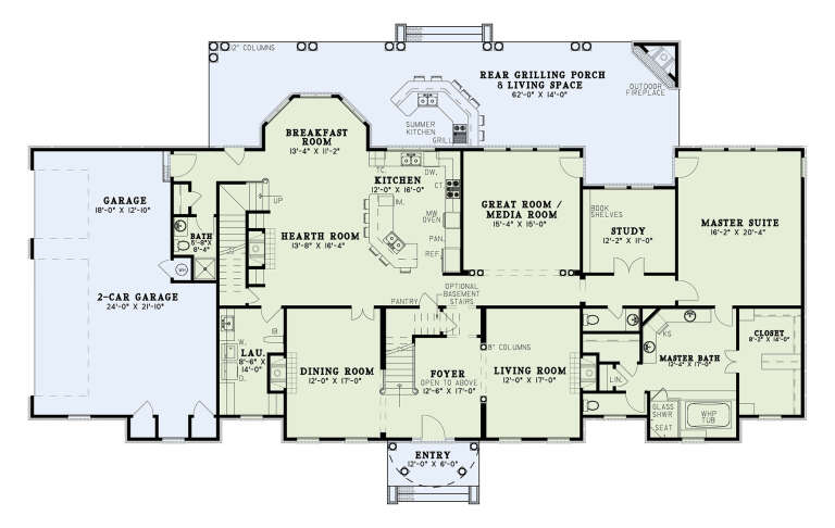 House Plan House Plan #5709 Drawing 1