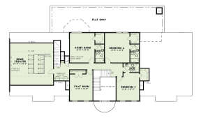 Second Floor for House Plan #110-00669