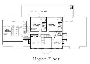 Second Floor for House Plan #110-00669