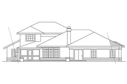 Mediterranean House Plan #035-00421 Elevation Photo