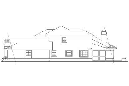 Mediterranean House Plan #035-00421 Elevation Photo