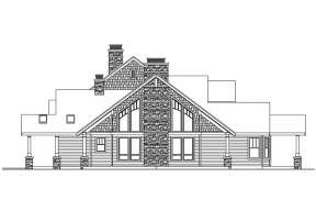 Northwest House Plan #035-00422 Elevation Photo