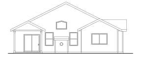 Craftsman House Plan #035-00424 Elevation Photo