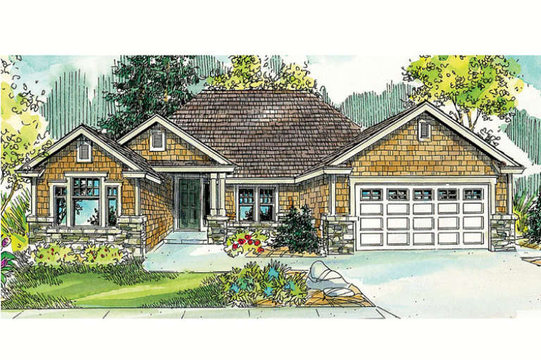 House Plan House Plan #5716 Front Elevation