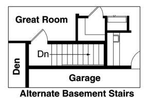 Alt Basement for House Plan #035-00426