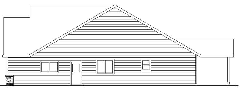 Cottage House Plan #035-00429 Elevation Photo
