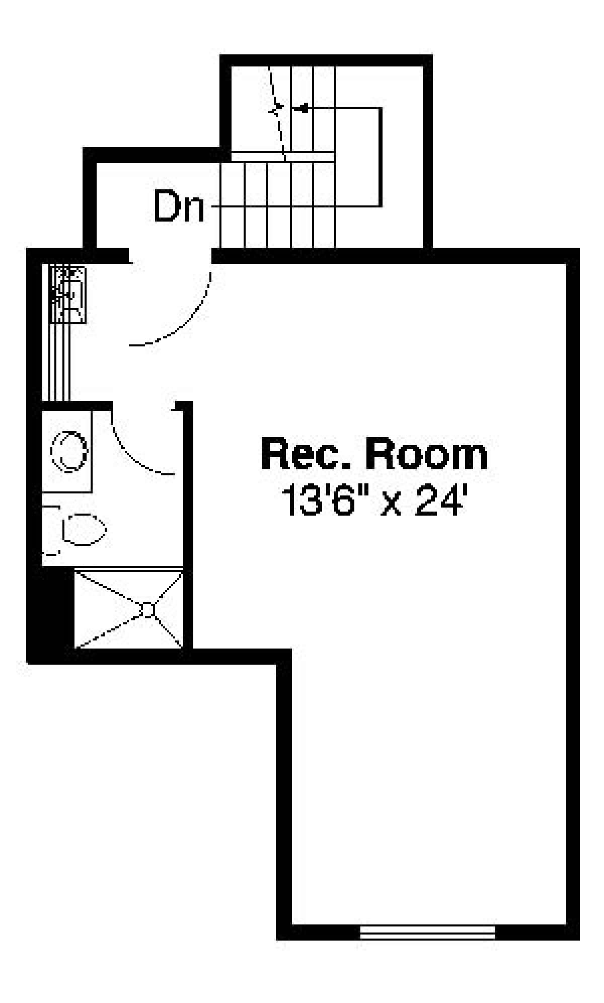 Floorplan 2 for House Plan #035-00429