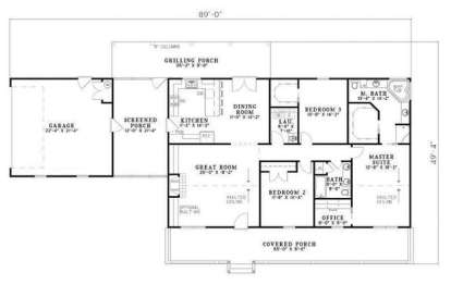 Main Floor  for House Plan #110-00670