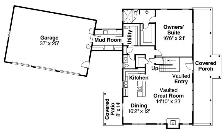 House Plan House Plan #5727 Drawing 1
