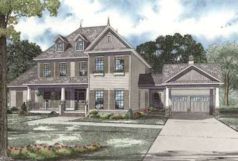 House Plan House Plan #5733 Front Elevation