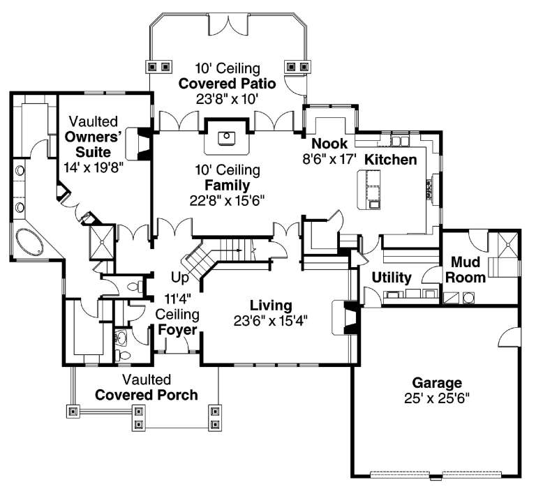 House Plan House Plan #5735 Drawing 1