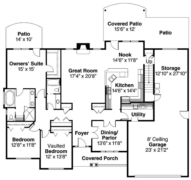 House Plan House Plan #5736 Drawing 1