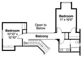 Floorplan 2 for House Plan #035-00443