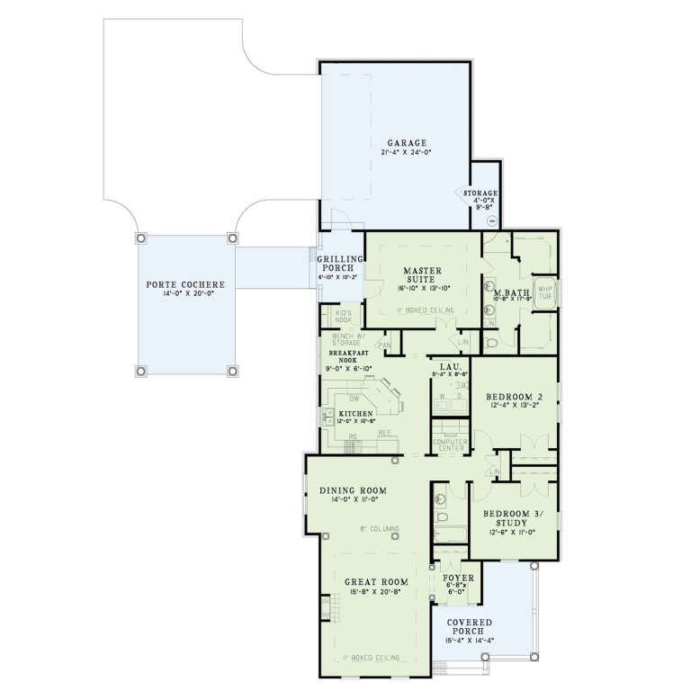 House Plan House Plan #5743 Drawing 1