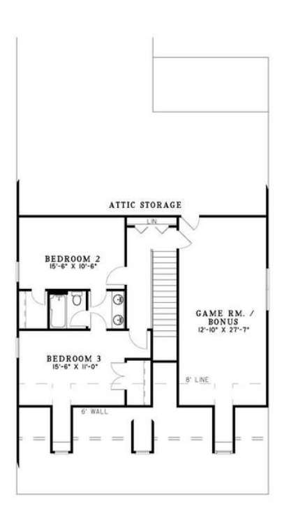 Floorplan 2 for House Plan #110-00681