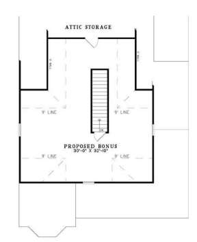 Floorplan 2 for House Plan #110-00684