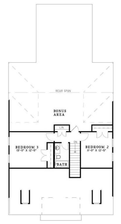 Floorplan 2 for House Plan #110-00686