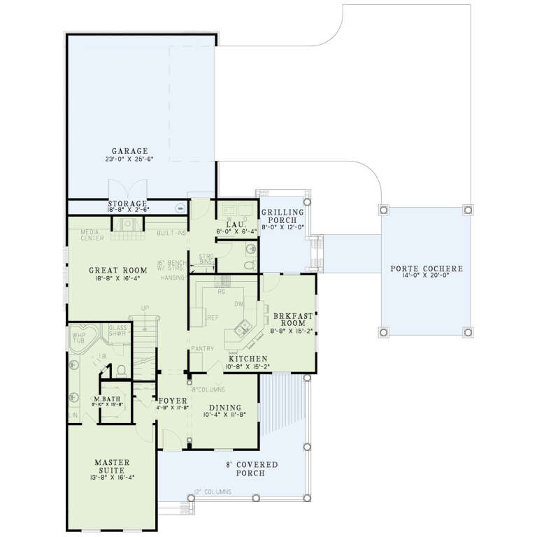 House Plan House Plan #5752 Drawing 1