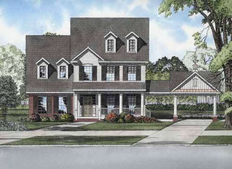House Plan House Plan #5753 Front Elevation