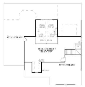 Floorplan 2 for House Plan #110-00693