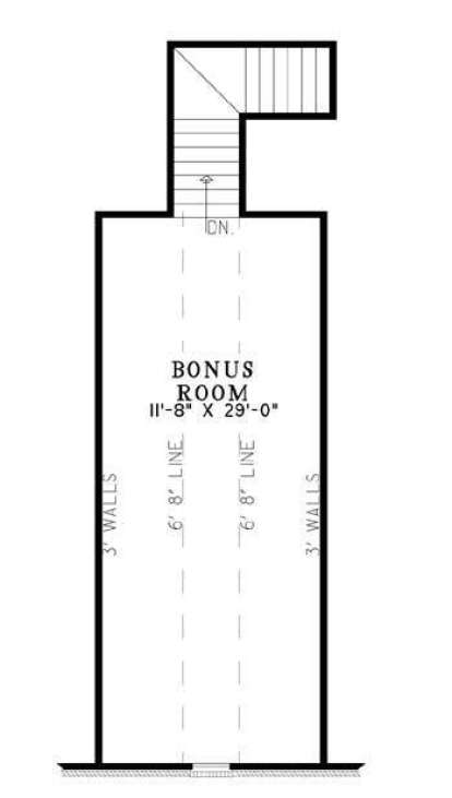 Bonus Room for House Plan #110-00695