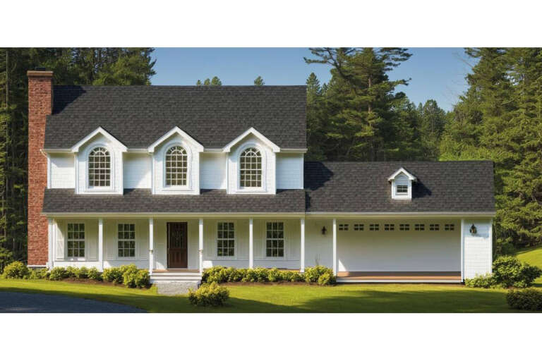 House Plan House Plan #576 Front Elevation