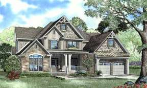 European House Plan #110-00701 Elevation Photo