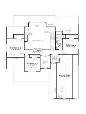 Floorplan 2 for House Plan #110-00704