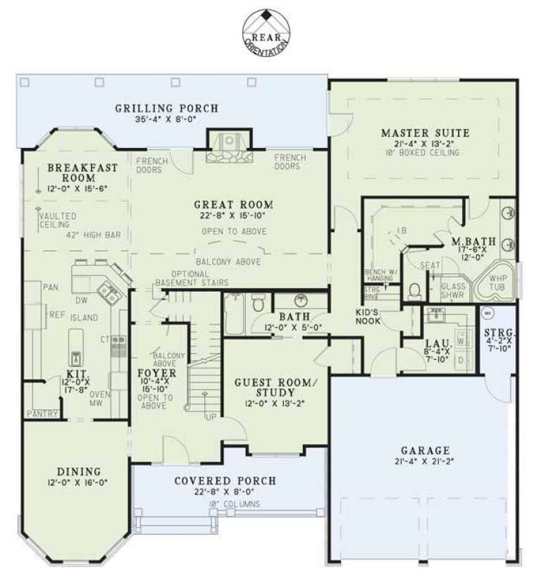 House Plan House Plan #5769 Drawing 1