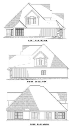 Craftsman House Plan #110-00706 Elevation Photo
